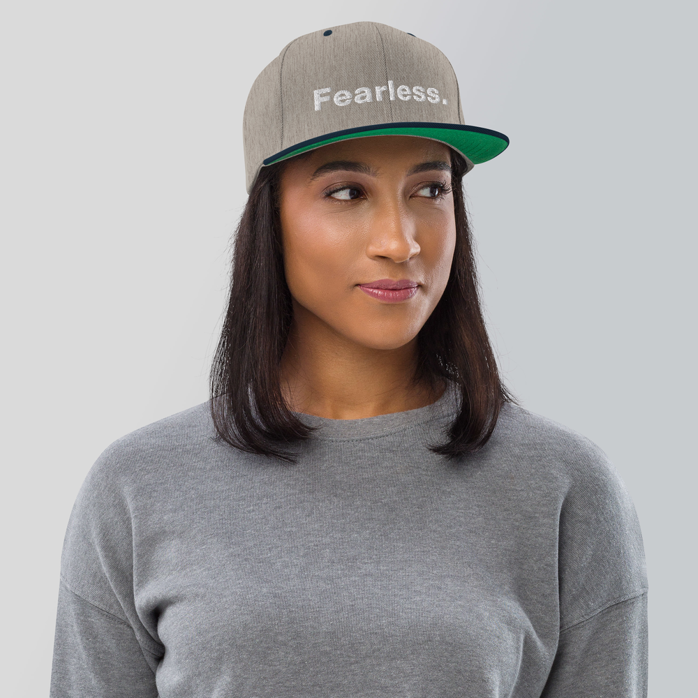 Fearless. - Snapback Hat