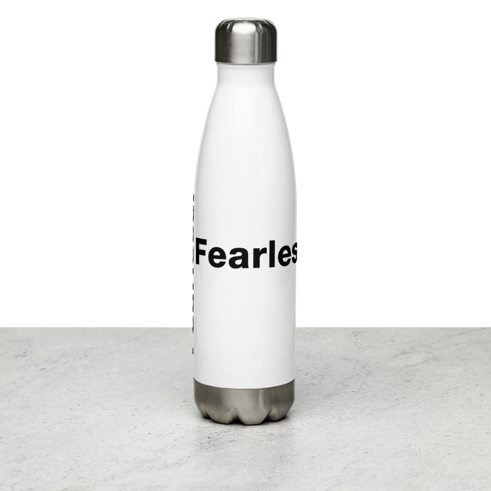 Fearless Stainless Steel Water Bottle