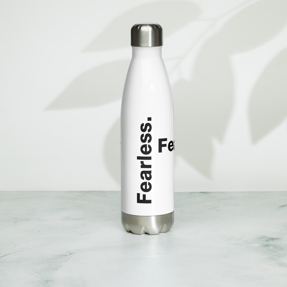 Fearless Stainless Steel Water Bottle